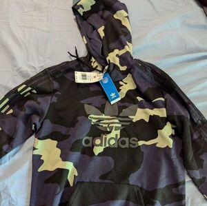 New Adidas Originals Men's Graphics Camo Hoodie Medium